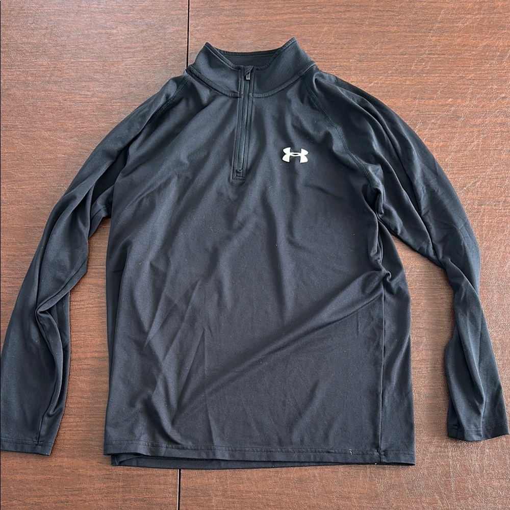 Under Armour Black Quarter Zip Pullover